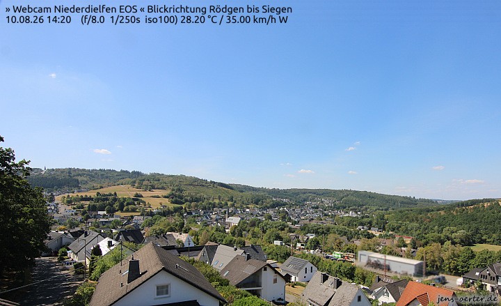 Archiv Foto Webcam Niederdielfen bei Siegen