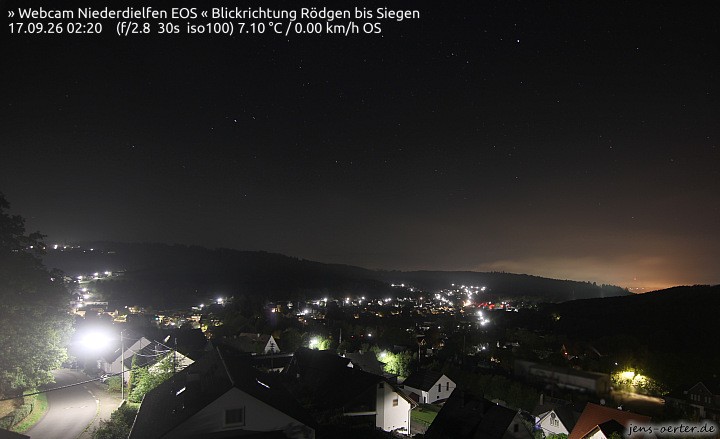 Archiv Foto Webcam Niederdielfen bei Siegen
