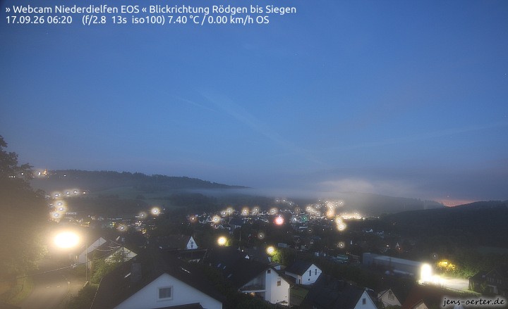 Archiv Foto Webcam Niederdielfen bei Siegen