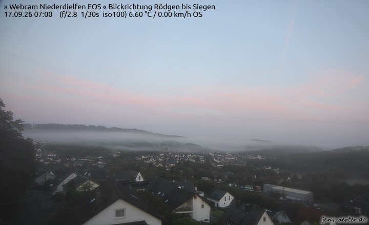 Archiv Foto Webcam Niederdielfen bei Siegen