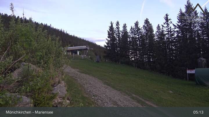 Archiv Foto Webcam Mönichkirchen - Bergstation Panoramabahn