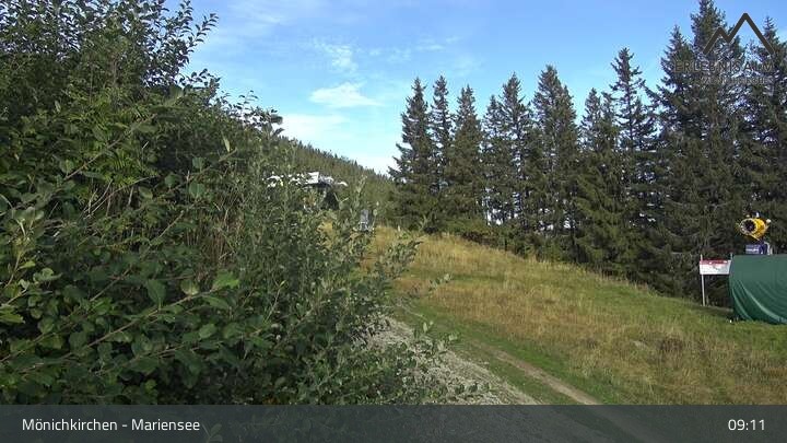 Archiv Foto Webcam Mönichkirchen - Bergstation Panoramabahn