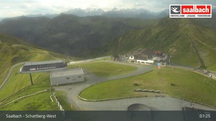 Archiv Foto Webcam Ausblick vom Schattberg West