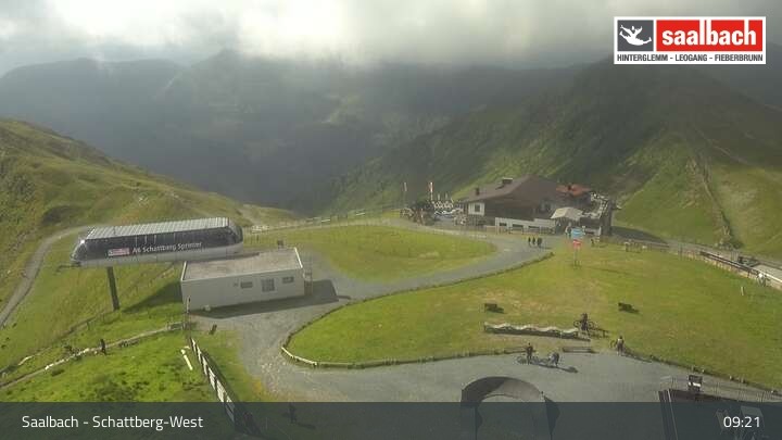 Archiv Foto Webcam Ausblick vom Schattberg West