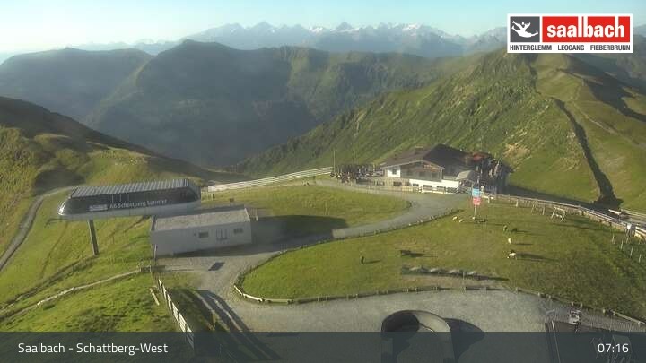 Archiv Foto Webcam Ausblick vom Schattberg West