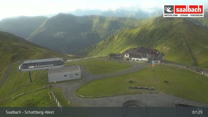 Archiv Foto Webcam Ausblick vom Schattberg West