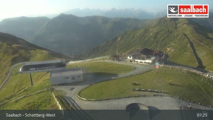 Archiv Foto Webcam Ausblick vom Schattberg West