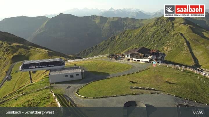Archiv Foto Webcam Ausblick vom Schattberg West