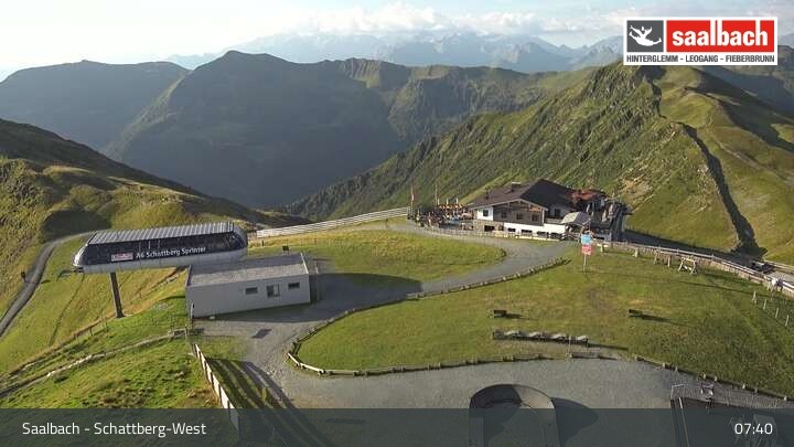 Archiv Foto Webcam Ausblick vom Schattberg West