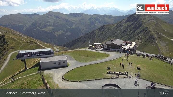 Archiv Foto Webcam Ausblick vom Schattberg West
