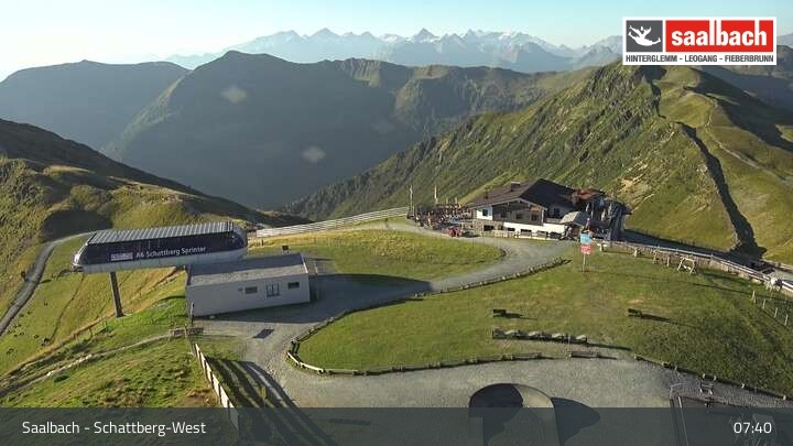 Archiv Foto Webcam Ausblick vom Schattberg West