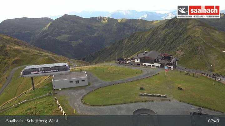 Archiv Foto Webcam Ausblick vom Schattberg West