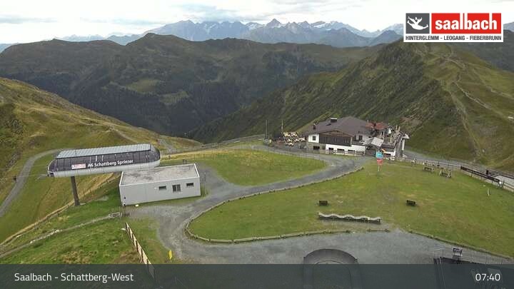 Archiv Foto Webcam Ausblick vom Schattberg West