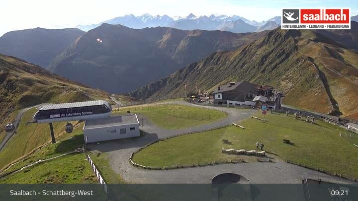 Archiv Foto Webcam Ausblick vom Schattberg West