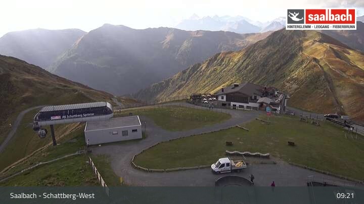 Archiv Foto Webcam Ausblick vom Schattberg West