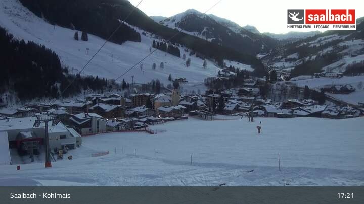 Archiv Foto Webcam Saalbach - Kohlmaisgipfelbahn