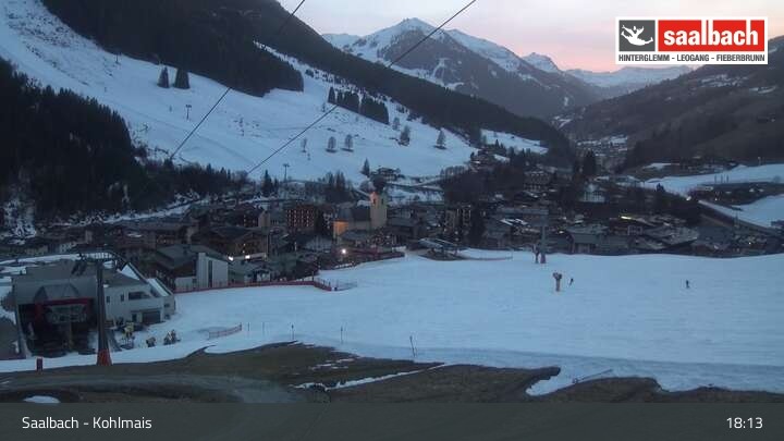 Archiv Foto Webcam Saalbach - Kohlmaisgipfelbahn