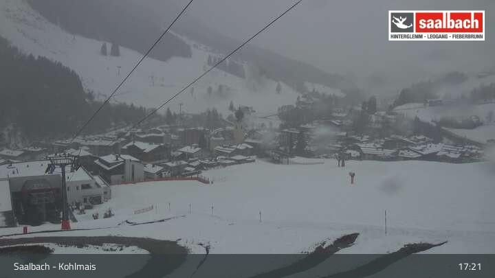 Archiv Foto Webcam Saalbach - Kohlmaisgipfelbahn