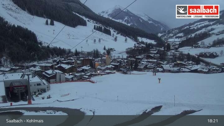 Archiv Foto Webcam Saalbach - Kohlmaisgipfelbahn