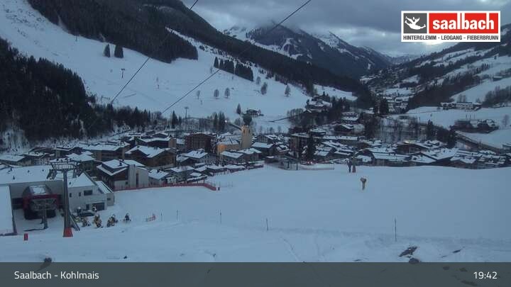 Archiv Foto Webcam Saalbach - Kohlmaisgipfelbahn