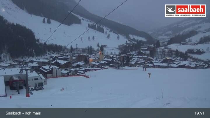 Archiv Foto Webcam Saalbach - Kohlmaisgipfelbahn