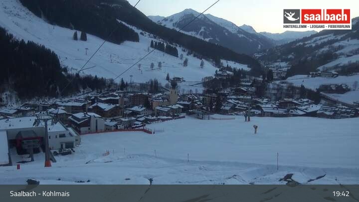 Archiv Foto Webcam Saalbach - Kohlmaisgipfelbahn