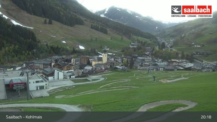 Archiv Foto Webcam Saalbach - Kohlmaisgipfelbahn