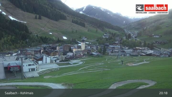 Archiv Foto Webcam Saalbach - Kohlmaisgipfelbahn
