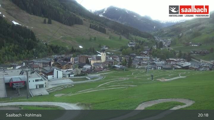 Archiv Foto Webcam Saalbach - Kohlmaisgipfelbahn