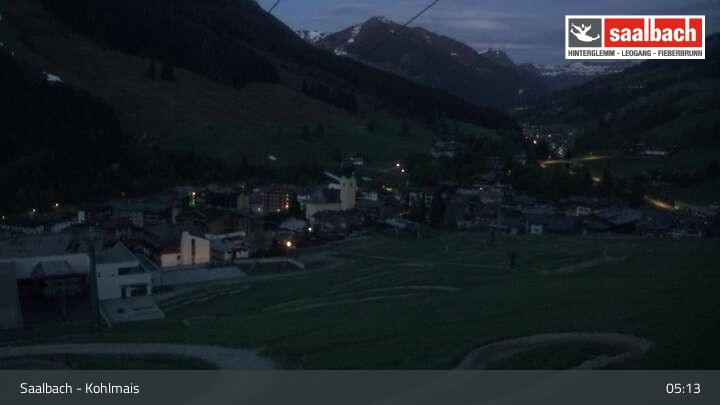 Archiv Foto Webcam Saalbach - Kohlmaisgipfelbahn