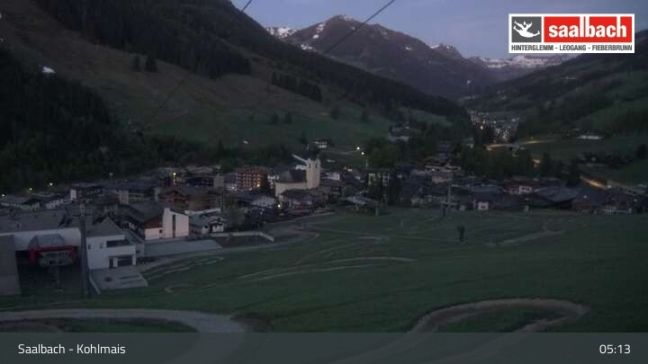 Archiv Foto Webcam Saalbach - Kohlmaisgipfelbahn