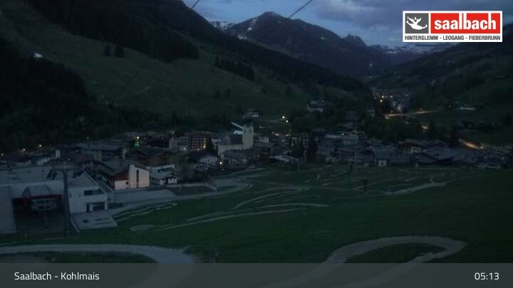 Archiv Foto Webcam Saalbach - Kohlmaisgipfelbahn