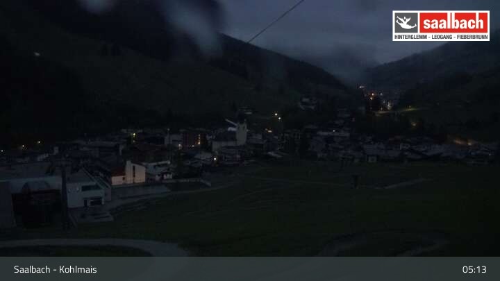 Archiv Foto Webcam Saalbach - Kohlmaisgipfelbahn