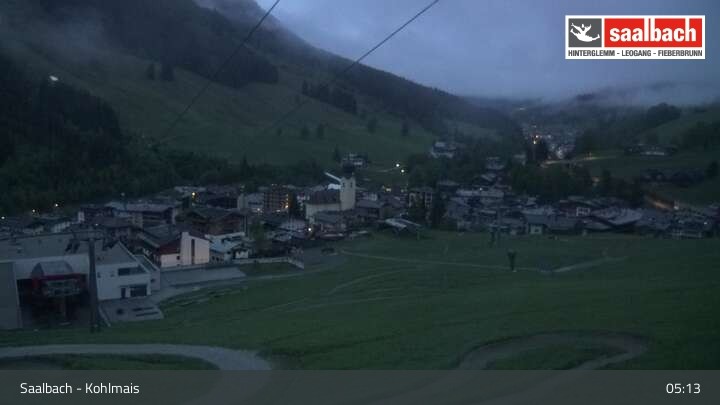 Archiv Foto Webcam Saalbach - Kohlmaisgipfelbahn