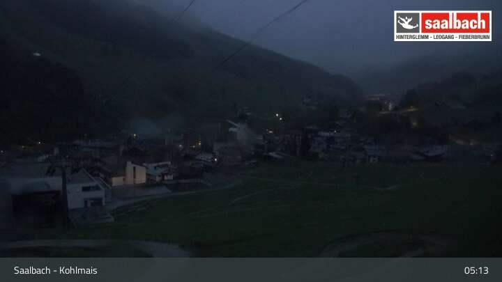 Archiv Foto Webcam Saalbach - Kohlmaisgipfelbahn