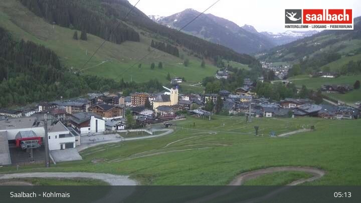 Archived image Webcam View from Kohlmaisgipfelbahn