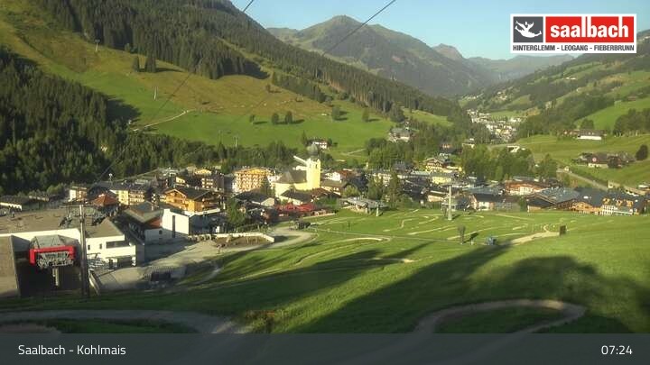 Archiv Foto Webcam Saalbach - Kohlmaisgipfelbahn