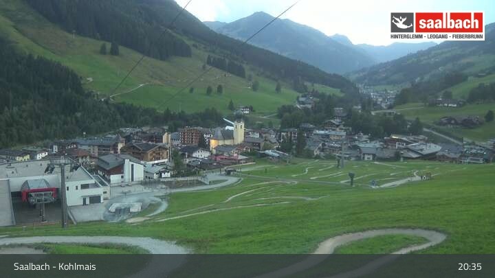Archiv Foto Webcam Saalbach - Kohlmaisgipfelbahn