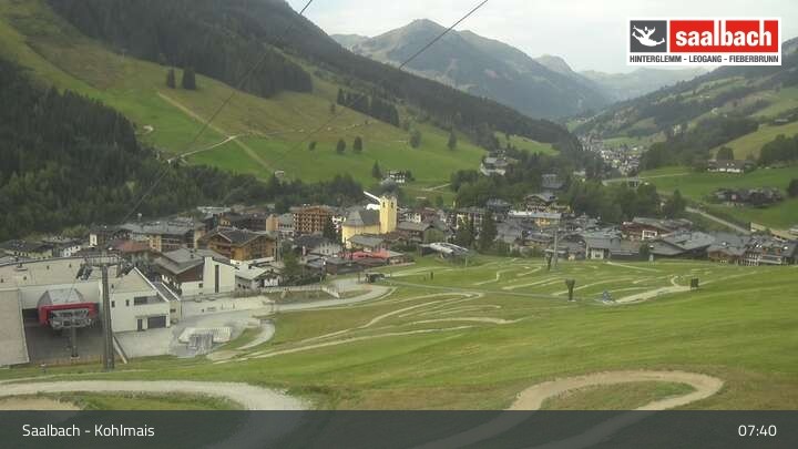 Archived image Webcam View from Kohlmaisgipfelbahn
