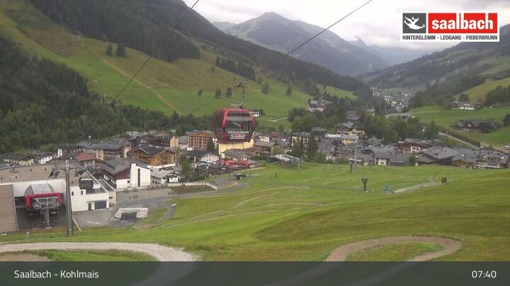 Archiv Foto Webcam Saalbach - Kohlmaisgipfelbahn