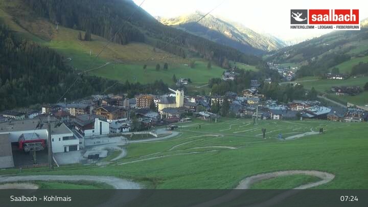 Archiv Foto Webcam Saalbach - Kohlmaisgipfelbahn