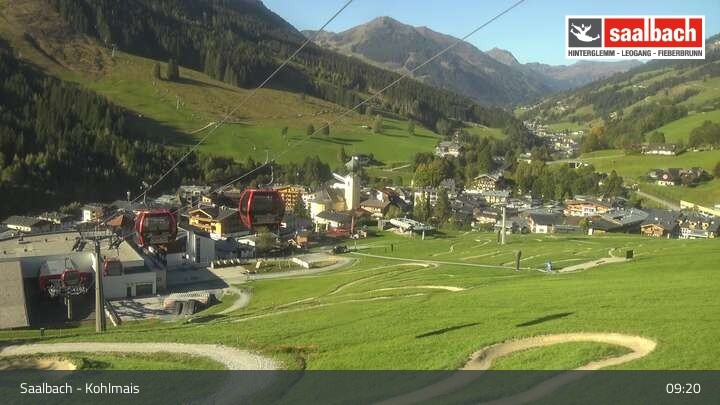 Archiv Foto Webcam Saalbach - Kohlmaisgipfelbahn