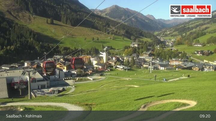 Archiv Foto Webcam Saalbach - Kohlmaisgipfelbahn