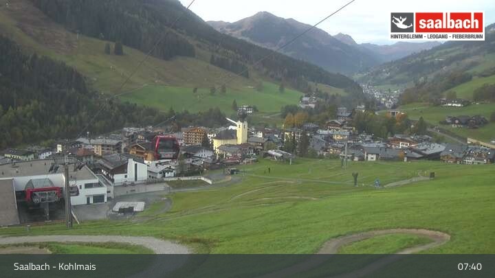 Archived image Webcam View from Kohlmaisgipfelbahn