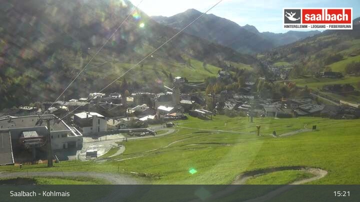 Archiv Foto Webcam Saalbach - Kohlmaisgipfelbahn