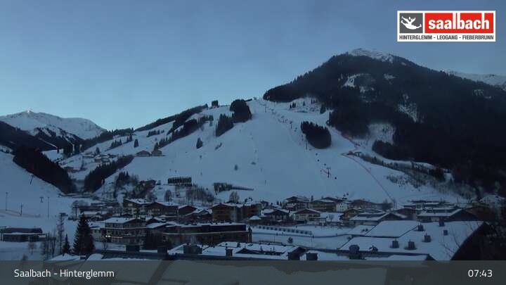 Archiv Foto Webcam Sallbach - Hinterglemm Tal