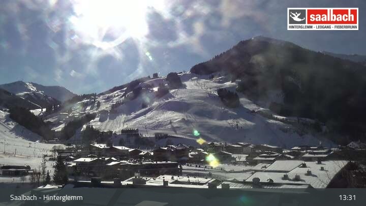 Archiv Foto Webcam Sallbach - Hinterglemm Tal