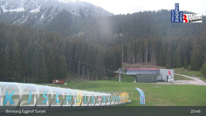 Archiv Foto Webcam Talstation Egghof Sunjet