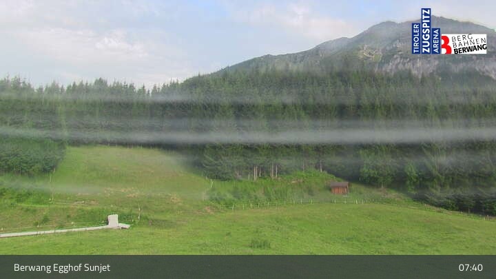 Archiv Foto Webcam Talstation Egghof Sunjet