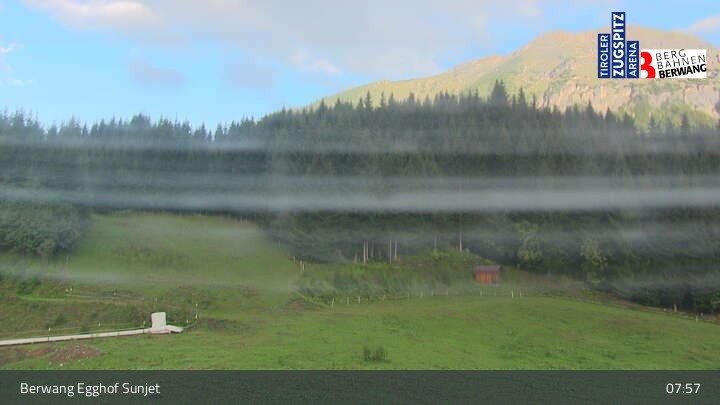 Archiv Foto Webcam Talstation Egghof Sunjet